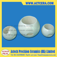Parte de fabricação Zirconia válvula de esfera cerâmica personalizadas